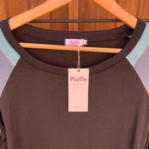 Long sleeve pull over tunic